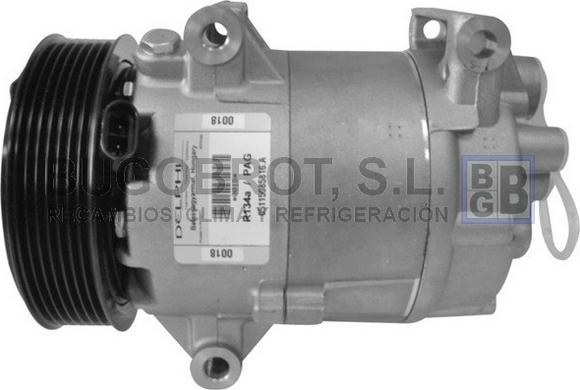 BUGOBROT 51-1140554 - Компресор, климатизация vvparts.bg