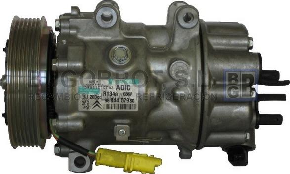 BUGOBROT 51-1336 - Компресор, климатизация vvparts.bg