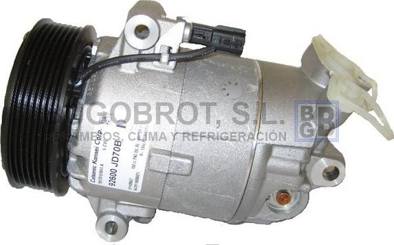 BUGOBROT 51-NI86005 - Компресор, климатизация vvparts.bg