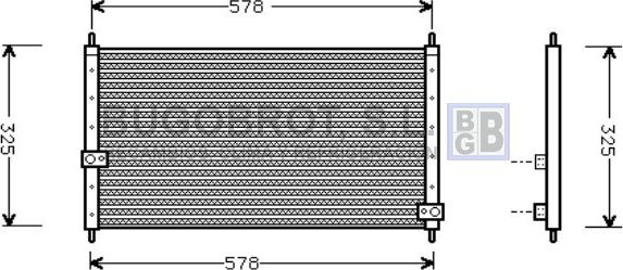 BUGOBROT 62-HD5062 - Кондензатор, климатизация vvparts.bg