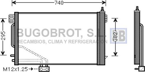 BUGOBROT 62-MS5200 - Кондензатор, климатизация vvparts.bg