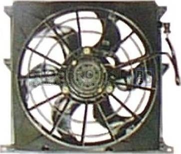 BUGOBROT 18-BM0015 - Вентилатор, охлаждане на двигателя vvparts.bg
