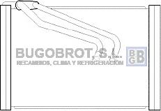 BUGOBROT 70-FTV443 - Изпарител, климатична система vvparts.bg