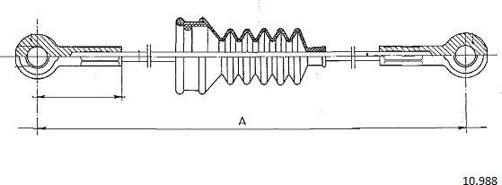 Cabor 10.988 - Жило, ръчна спирачка vvparts.bg