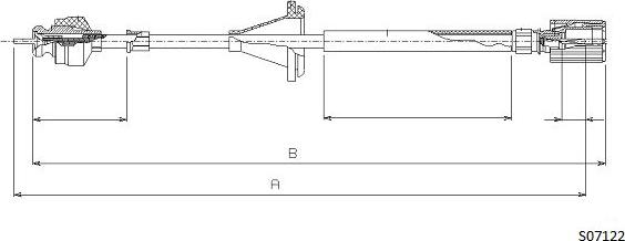 Cabor S07122 - Ос на тахографа vvparts.bg