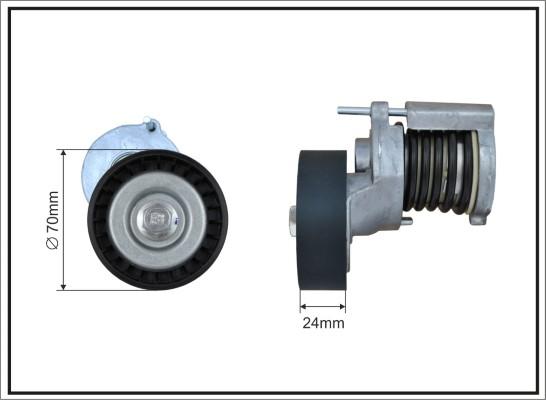 Caffaro 500251SP - Ремъчен обтегач, пистов ремък vvparts.bg