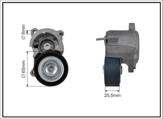 Caffaro 100500SP - Ремъчен обтегач, пистов ремък vvparts.bg