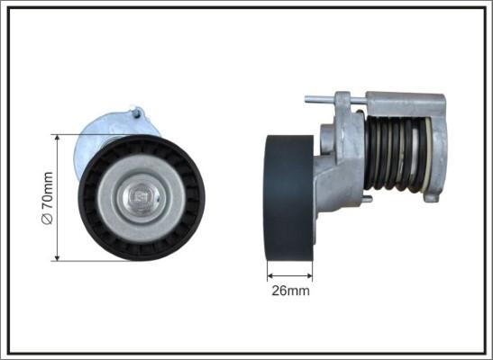 Caffaro 100100SP - Ремъчен обтегач, пистов ремък vvparts.bg