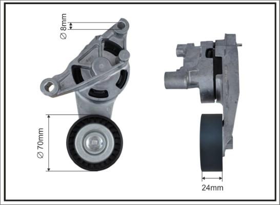 Caffaro 101691SP - Ремъчен обтегач, пистов ремък vvparts.bg