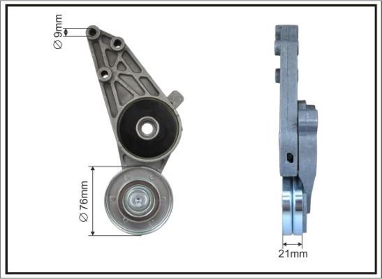 Caffaro 117000SP - Ремъчен обтегач, пистов ремък vvparts.bg