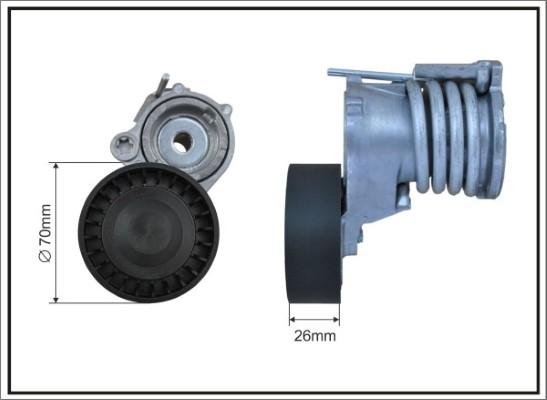 Caffaro 127100SP - Ремъчен обтегач, пистов ремък vvparts.bg