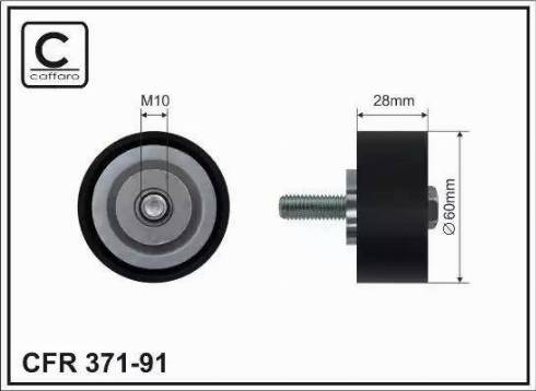 OEMparts 071145276 - Паразитна / водеща ролка, пистов ремък vvparts.bg