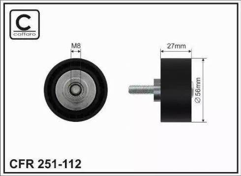 Febi Bilstein FE30441 - Паразитна / водеща ролка, пистов ремък vvparts.bg