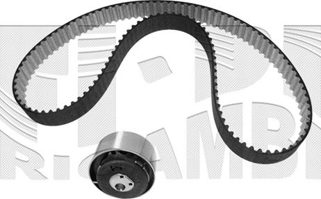 Caliber 0348KF - Комплект ангренажен ремък vvparts.bg