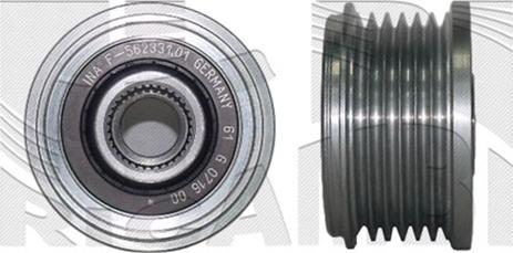 Caliber 88482 - Ремъчна шайба, генератор vvparts.bg