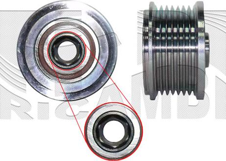 Caliber 88292 - Ремъчна шайба, генератор vvparts.bg