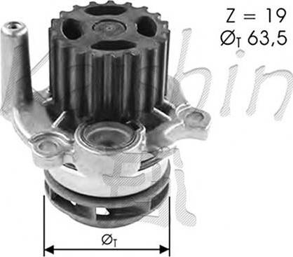 Caliber WPC380 - Водна помпа vvparts.bg