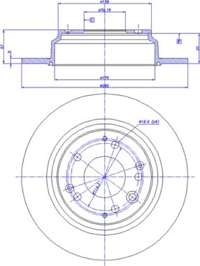 CAR 142.995 - Спирачен диск vvparts.bg