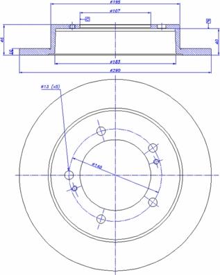 CAR 142.953 - Спирачен диск vvparts.bg