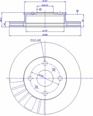 CAR 142.978 - Спирачен диск vvparts.bg