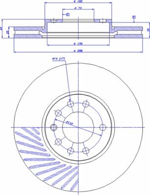 CAR 142.492 - Спирачен диск vvparts.bg