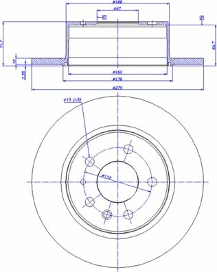 CAR 142.457 - Спирачен диск vvparts.bg