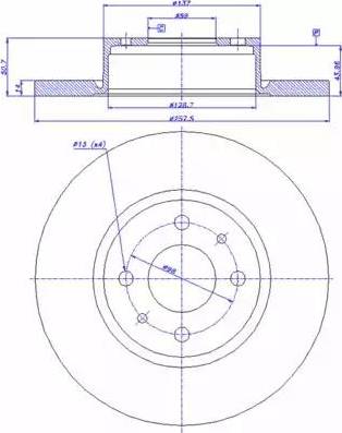 CAR 142.416 - Спирачен диск vvparts.bg