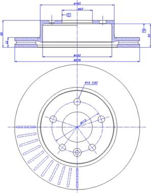 CAR 142.436 - Спирачен диск vvparts.bg