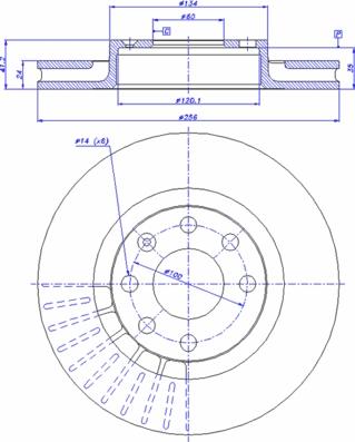 CAR 142.508 - Спирачен диск vvparts.bg