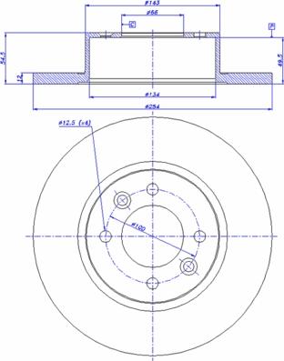 CAR 142.578 - Спирачен диск vvparts.bg