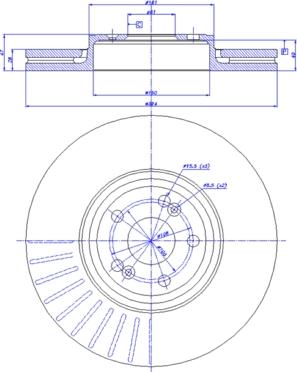 CAR 142.692 - Спирачен диск vvparts.bg