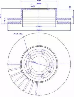 CAR 142.662 - Спирачен диск vvparts.bg