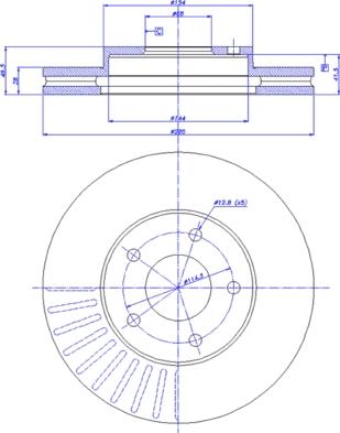 CAR 142.601 - Спирачен диск vvparts.bg