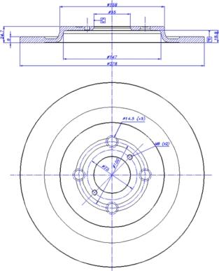 CAR 142.1440 - Спирачен диск vvparts.bg