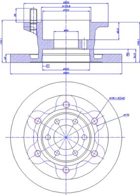 CAR 142.1410 - Спирачен диск vvparts.bg