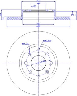 CAR 142.1412 - Спирачен диск vvparts.bg