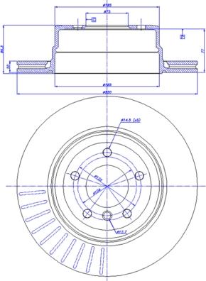 CAR 142.1562 - Спирачен диск vvparts.bg