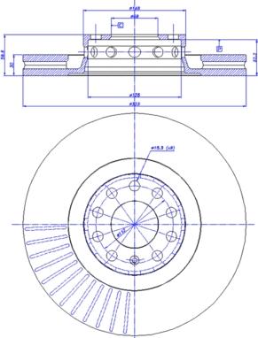 CAR 142.1573 - Спирачен диск vvparts.bg