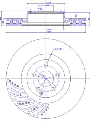 Mercedes-Benz 0004211512 - Спирачен диск vvparts.bg