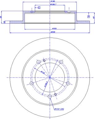 CAR 142.1632 - Спирачен диск vvparts.bg