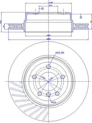 CAR 142.1056 - Спирачен диск vvparts.bg