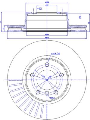 CAR 142.1066 - Спирачен диск vvparts.bg