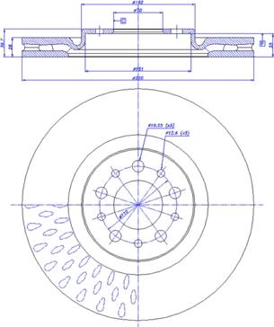 CAR 142.1088 - Спирачен диск vvparts.bg