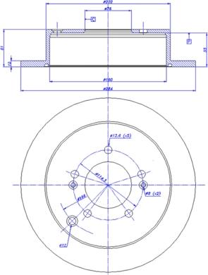 CAR 142.1158 - Спирачен диск vvparts.bg