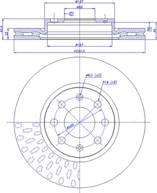 CAR 142.1180 - Спирачен диск vvparts.bg