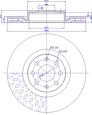 CAR 142.1181 - Спирачен диск vvparts.bg