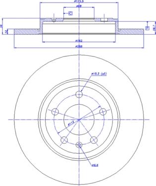 CAR 142.1134 - Спирачен диск vvparts.bg