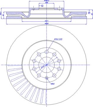 CAR 142.1133 - Спирачен диск vvparts.bg