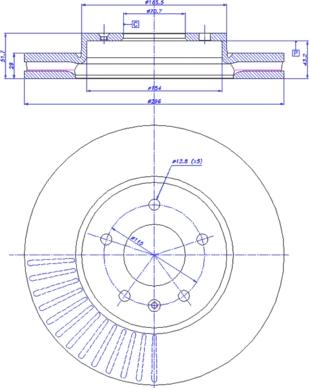 CAR 142.1343 - Спирачен диск vvparts.bg