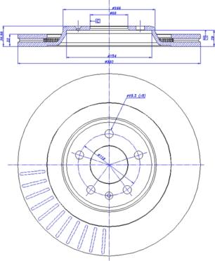 CAR 142.1310 - Спирачен диск vvparts.bg